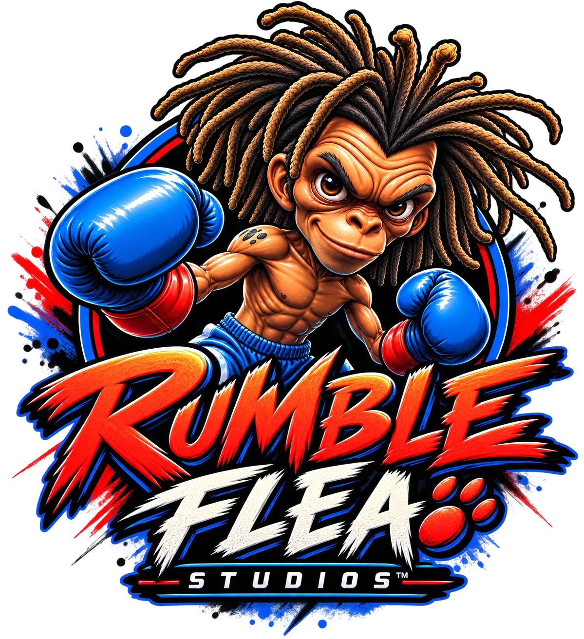 Rumble Flea Studios logo